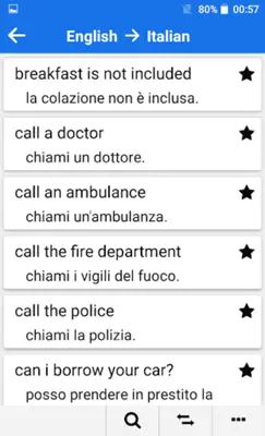 Italian - English android App screenshot 5