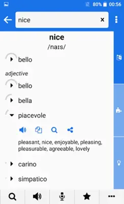 Italian - English android App screenshot 6